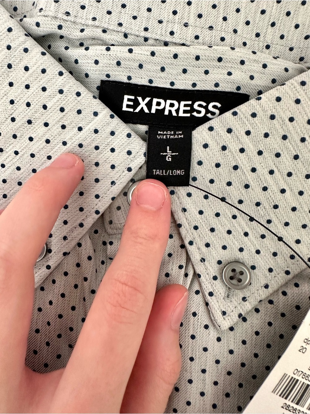 EXPRESS MEN DRESS SHIRT - Picture 12 of 16
